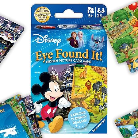 Ravensburger Eye Found It! World of Disney Card Game - Fun and Educational Spot It for Toddlers, ... | Amazon (US)
