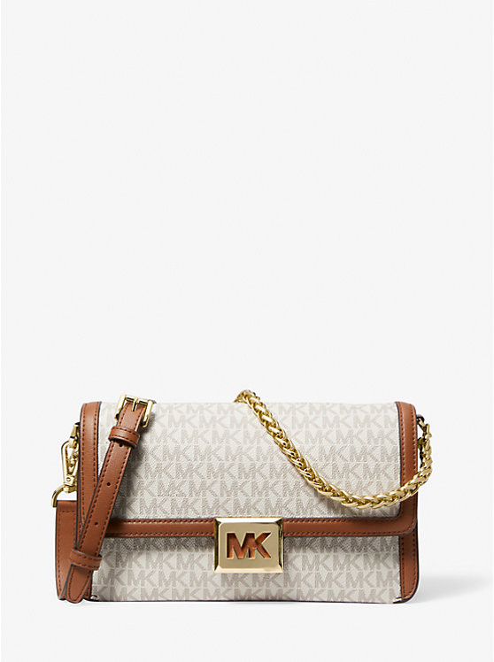 Sonia Medium Logo and Faux Leather Convertible Shoulder Bag | Michael Kors US