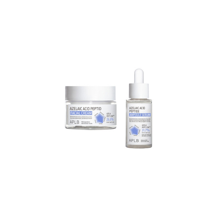 APLB - Azelaic Acid Peptide Ampoule Serum - 40ml & Facial Cream - 55ml Set | Stylevana