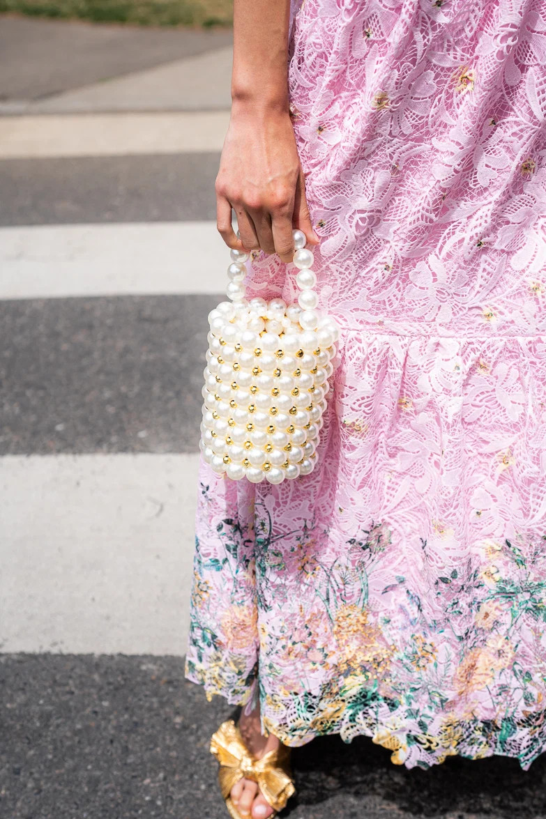 Eleá Pearl Bucket Bag | Confête