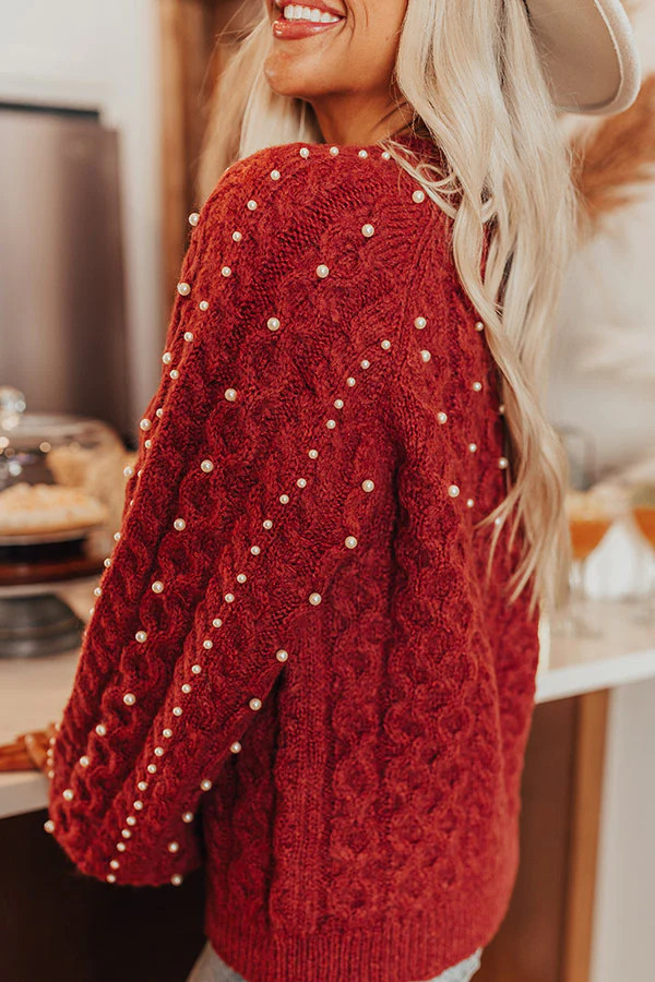 Sending Love To You Embellished Sweater | Impressions Online Boutique