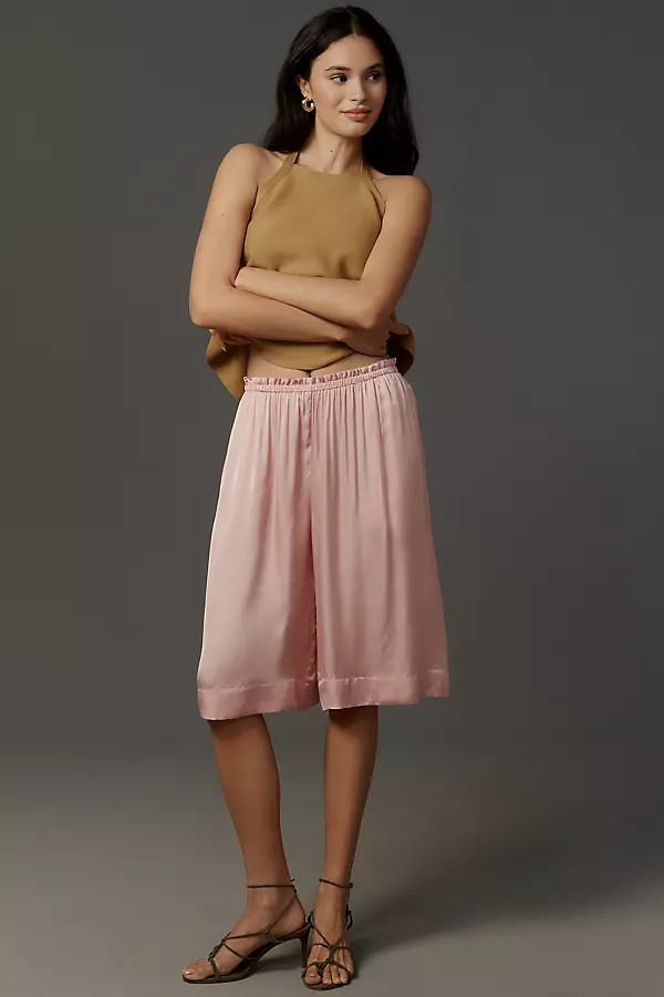 Silky Culotte Shorts | Anthropologie (US)