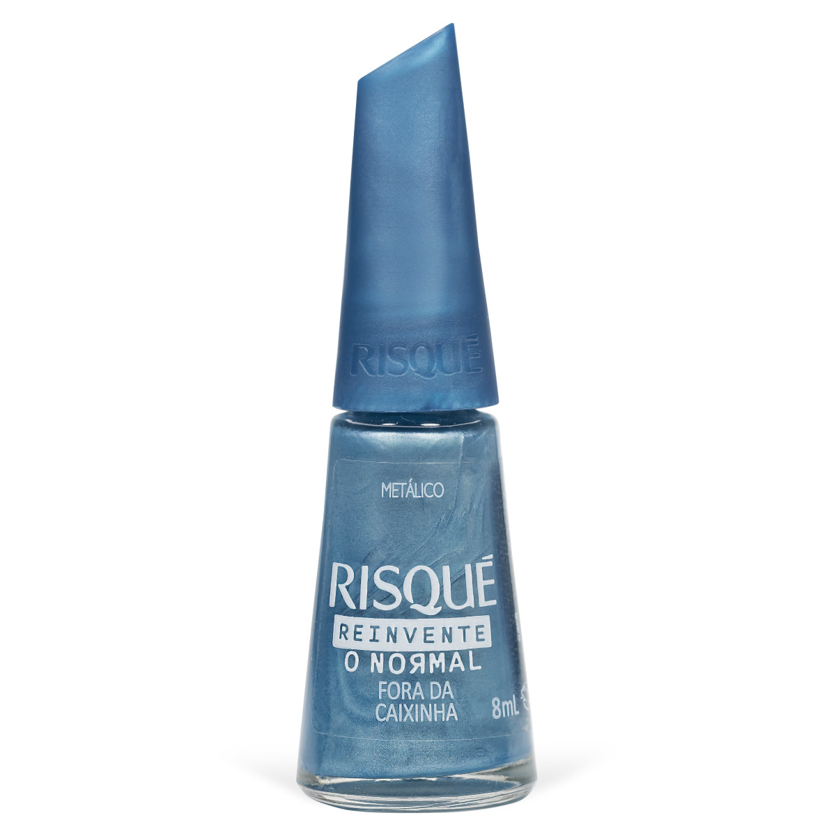 Esmalte Metálico Risqué Reinventando o Normal 8ml – Fora da Caixinha | Drogasil (BR)