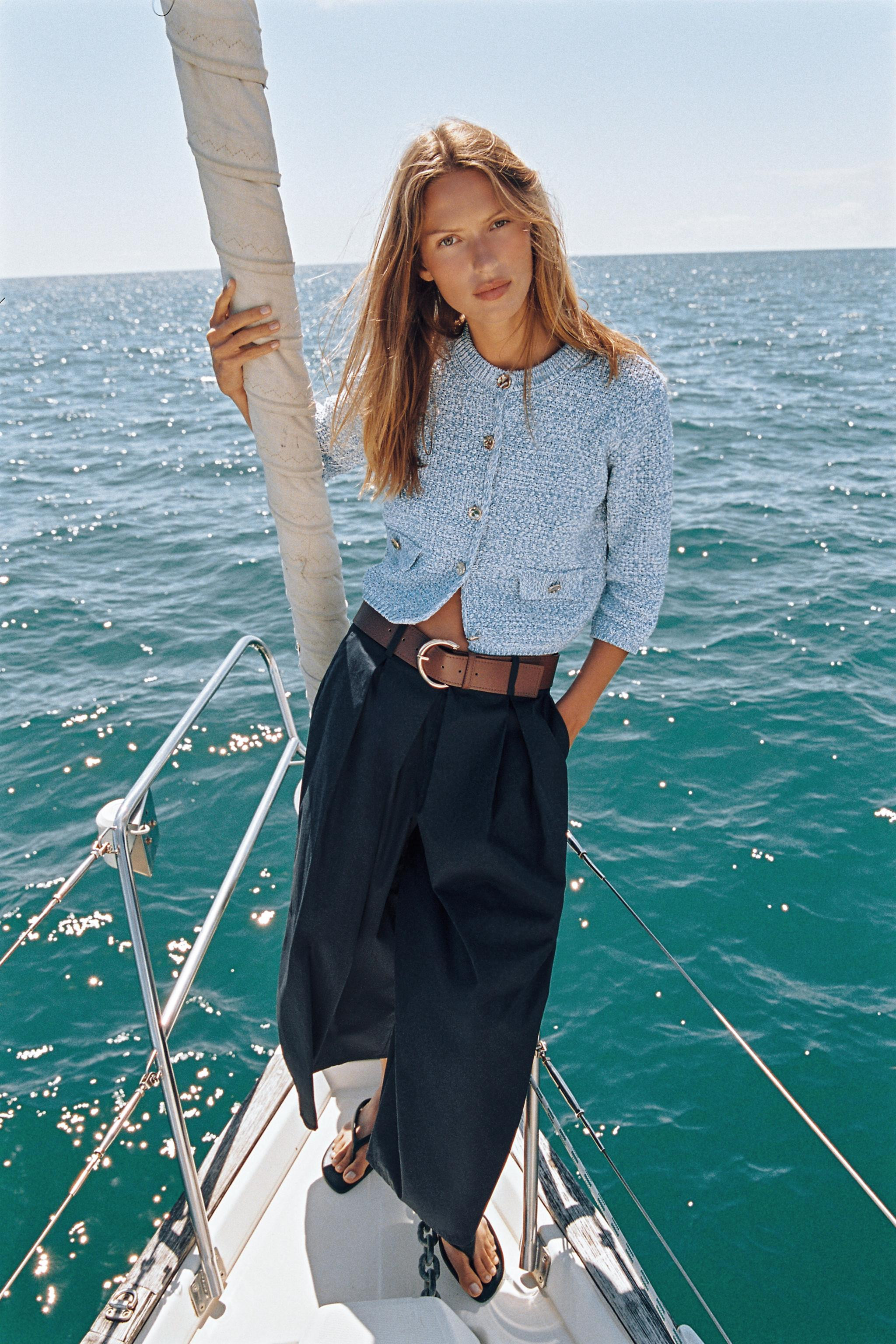 FRENCH SLEEVE CARDIGAN | Zara US