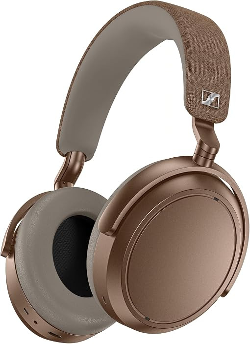 Sennheiser Momentum 4 Wireless Headphones, ANC, 60 Hr Battery, Brown | Amazon (US)