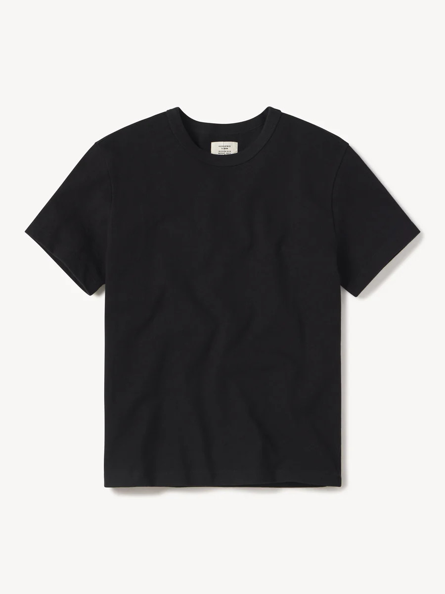 Black Field-Spec Cotton Heavy Tee - Buck Mason- Modern American Classics | Buck Mason