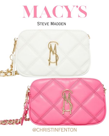 Macy’s Steve Madden handbags perfect present for Mother’s Day 🌸 

#LTKGiftGuide #LTKitbag #LTKunder100 #LTKstyletip