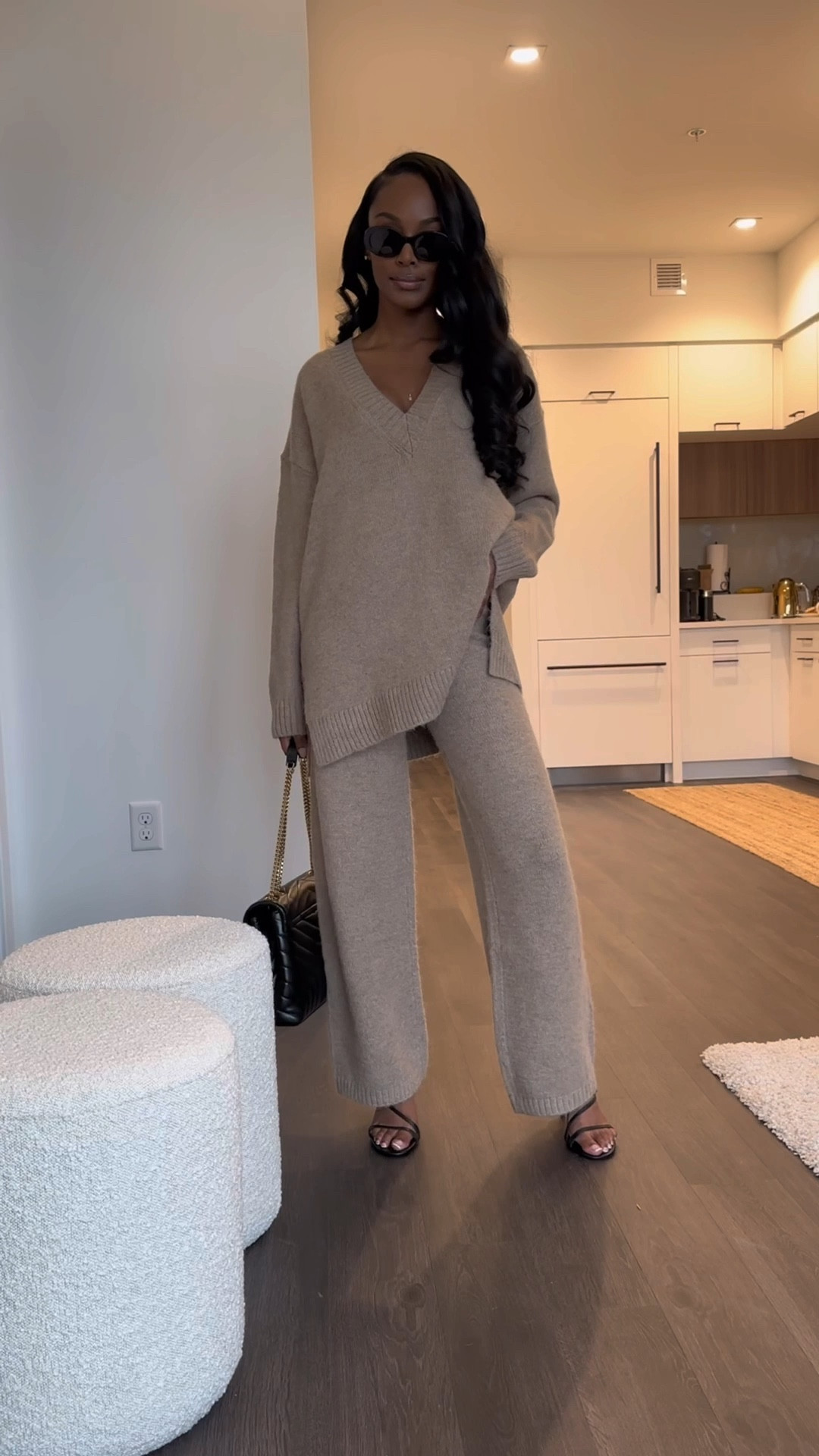 We call this teddy bear chic 🧸 

Sweater Set is from ZARA! Codes below
Top:  2893/117
Bottom: 2893/116