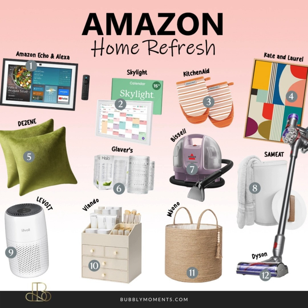 Giving your space an easy home refresh 🏡✨ This curated Home Refresh edit features Amazon finds that help create a calm, cosy, and more organised home with minimal effort. Perfect for updating a living room, bedroom, kitchen, or even a small corner that needs a little love. These pieces are simple to style, easy to mix with existing décor, and designed to make everyday spaces feel more put together. From functional organisers to soft décor accents, each item adds warmth and balance while keeping things practical. Ideal for seasonal resets, moving into a new space, or refreshing a home without a full makeover. Small changes can truly transform how a room feels. Save this post for home inspiration and tap to shop the full Home Refresh edit for effortless styling ideas that work year-round ✨🤍
#LTKHome #LTKFindsUnder100 #LTKFindsUnder50 #HomeRefresh #AmazonHome #HomeDecor #InteriorInspo #CozyHome #NeutralDecor #ModernHome #HomeStyling #OrganizedLiving #SimpleHome #EverydayDecor #HomeUpdate #DecorInspo 

 