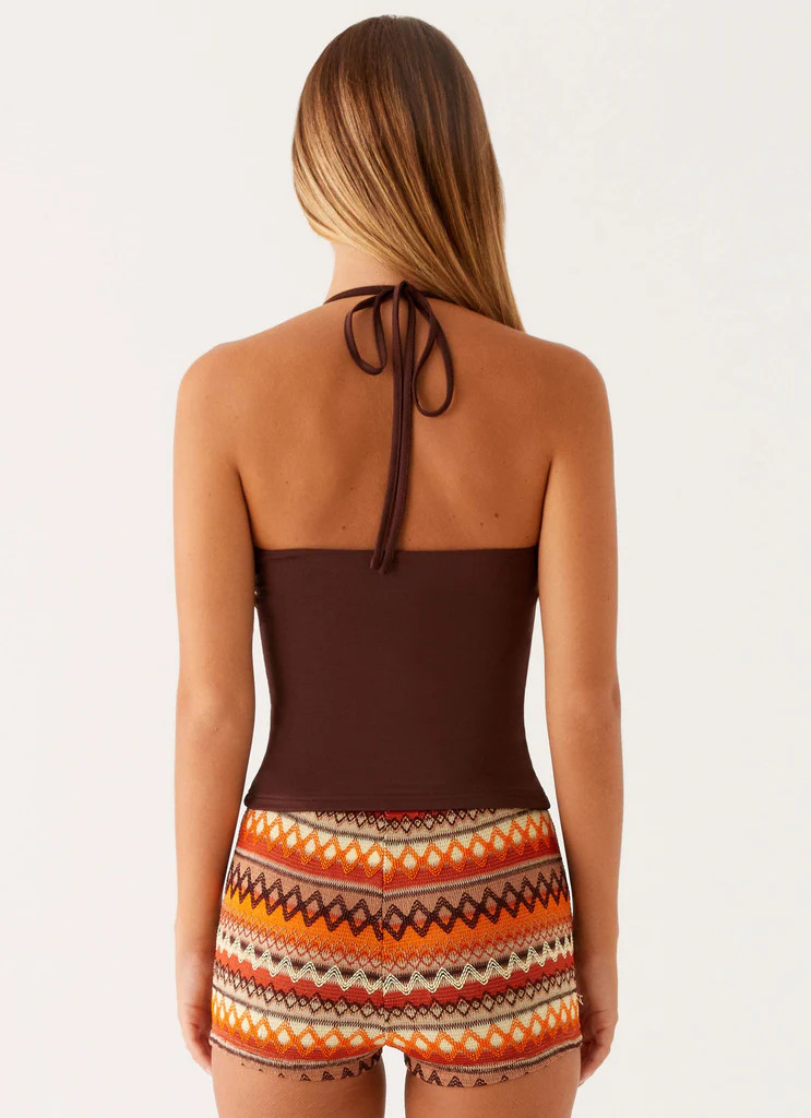 Palm Beach Top - Chocolate | Peppermayo (Global)