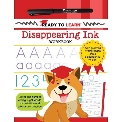Ready to Learn Disappearing Ink Workbook - by  Editors of Silver Dolphin Books (Spiral Bound) | Target