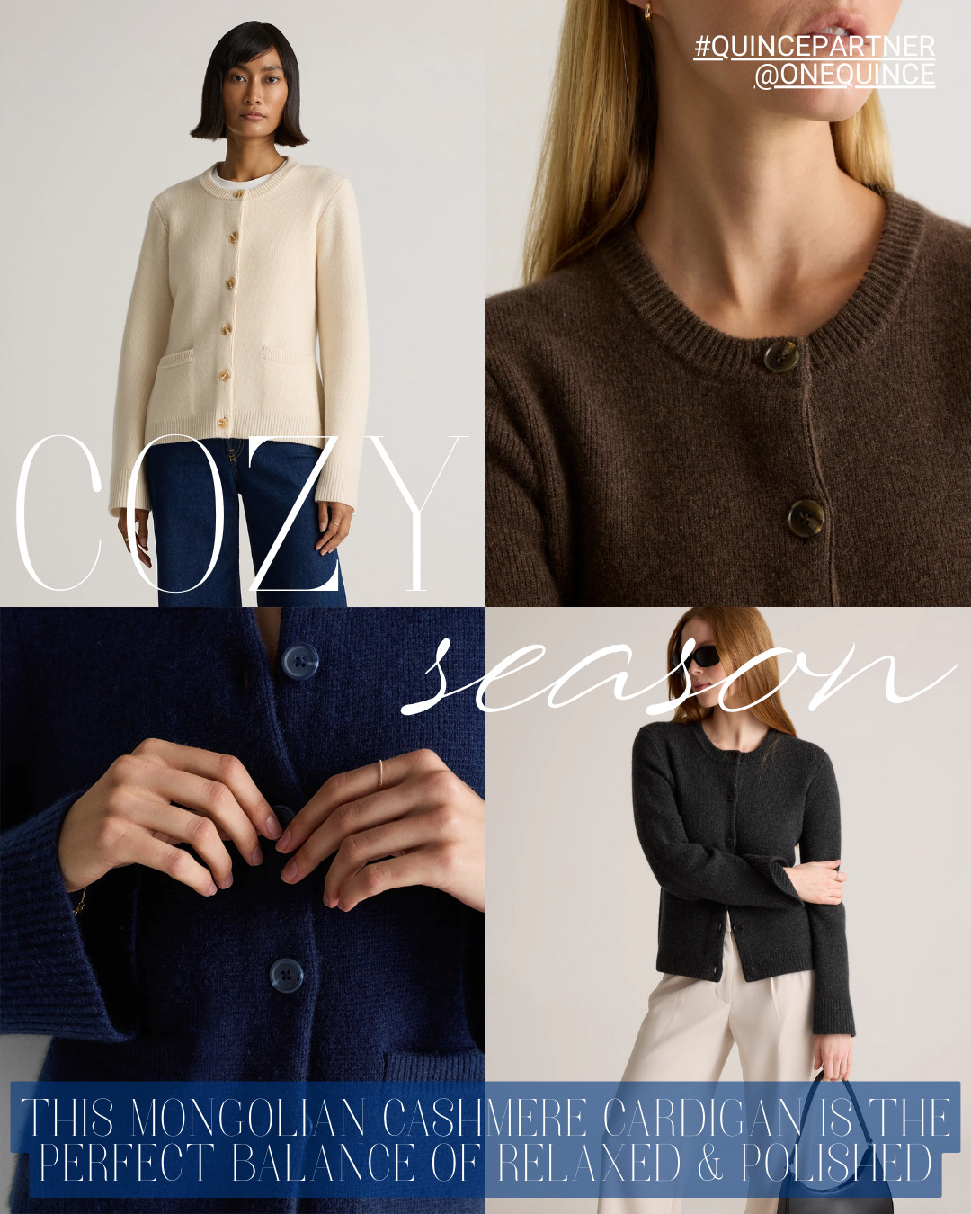 The perfect balance of relaxed + polished. Quince Mongolian cashmere makes cozy season feel effortless. #QuincePartner @OneQuince 

 #LTKSeasonal #LTKFindsUnder100 #LTKStyleTip