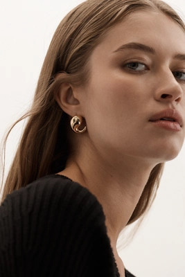 Sculptural Post Earrings | Anthropologie (US)