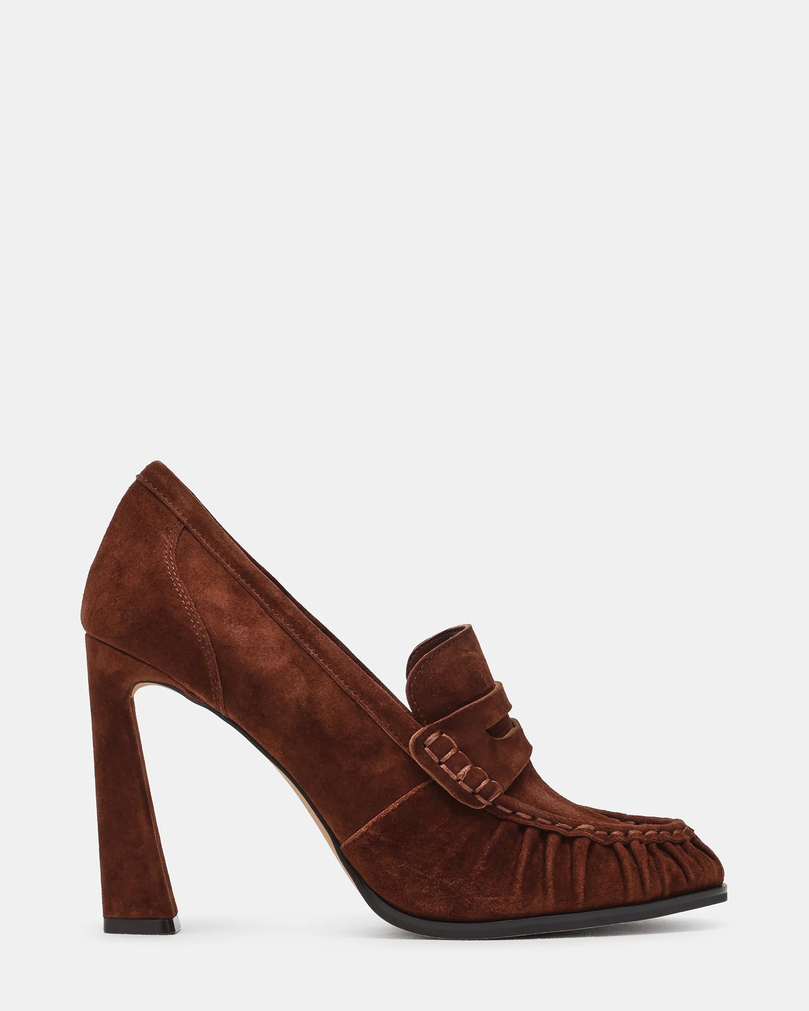 Steve Madden Women's Wallace Heels - Umber Suede - Size 6 - Leather | Steve Madden (US)