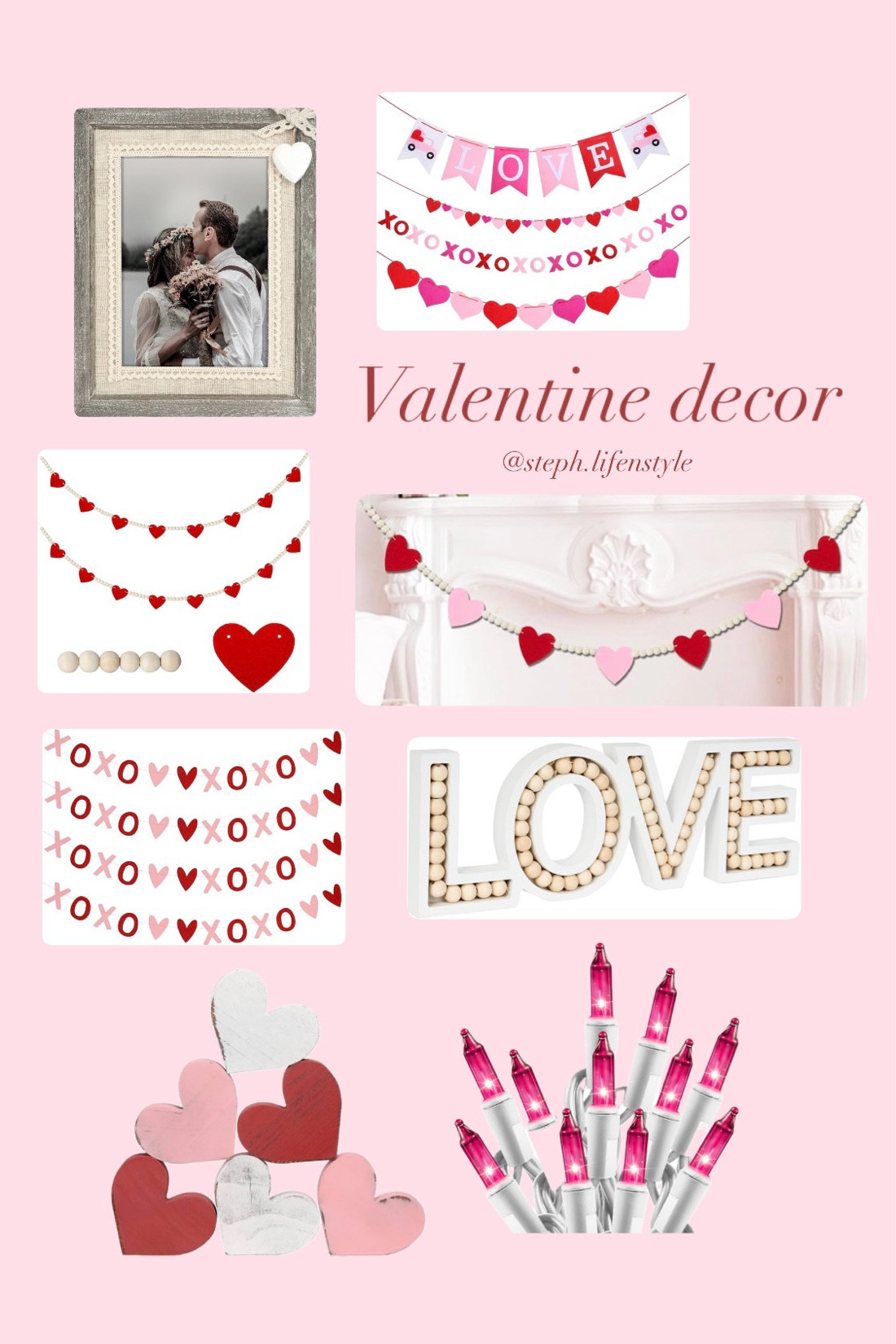My favorite Amazon Valentine decor! ♥️
#amazon #valentines #valentinesday #valentinedecor #homedecor 

#LTKSeasonal #LTKHome