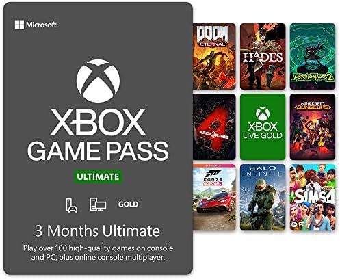 Xbox Game Pass Ultimate: 3 Month Membership [Digital Code] | Amazon (US)