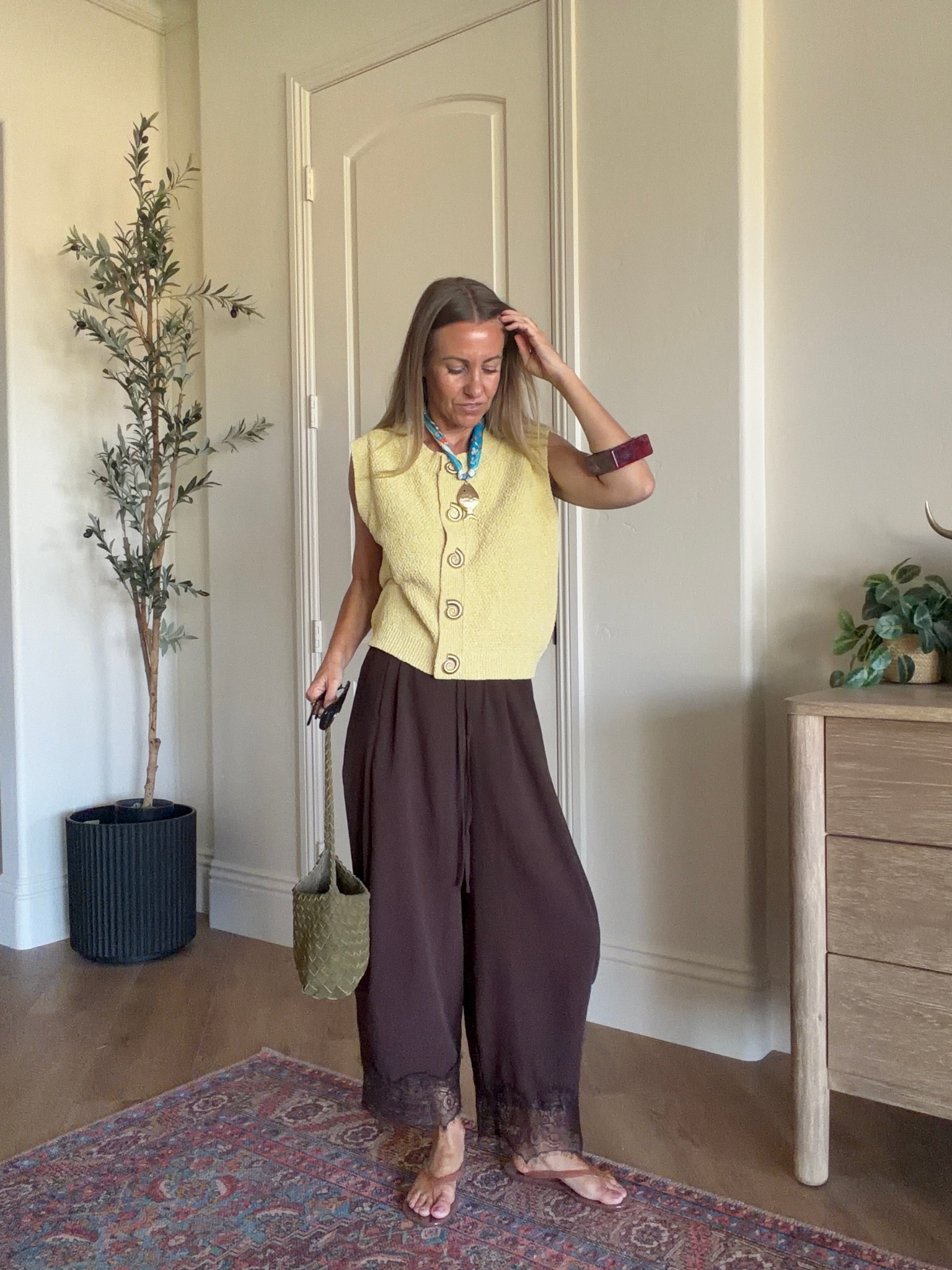 Todays outfit
Sweater top is 40% off code JACLYNDE40
amazon lace pants size xs
Amazon accessories

#LTKgrwm #LTKootd #LTKSaleAlert