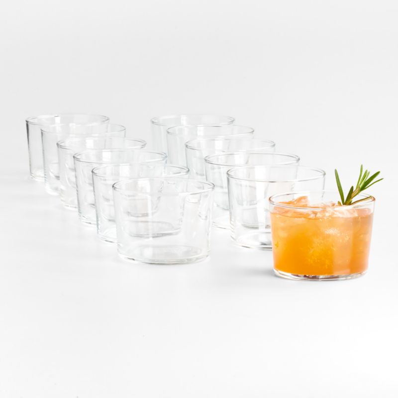 Bodega 7-Oz. Glasses, Set of 12 + Reviews | Crate & Barrel | Crate & Barrel