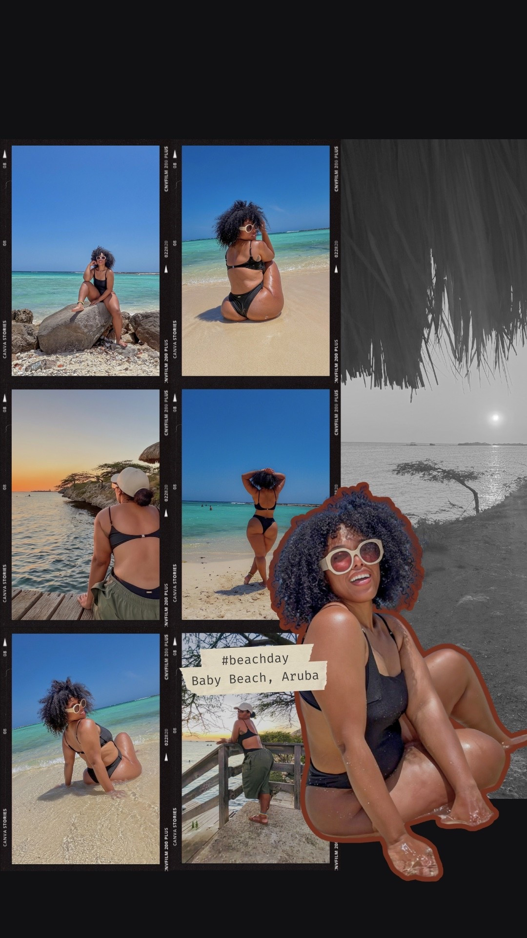 Baby Beach days 🌊🤎
A black J. Lindsey swimsuit paired with Chloé sunglasses — simple, effortless, and made for the water.
#BeachStyle #SwimwearLook #VacationStyle #ResortWear
#TravelLooks #LTKCreator

#LTKTravel #LTKgrwm #LTKSwim