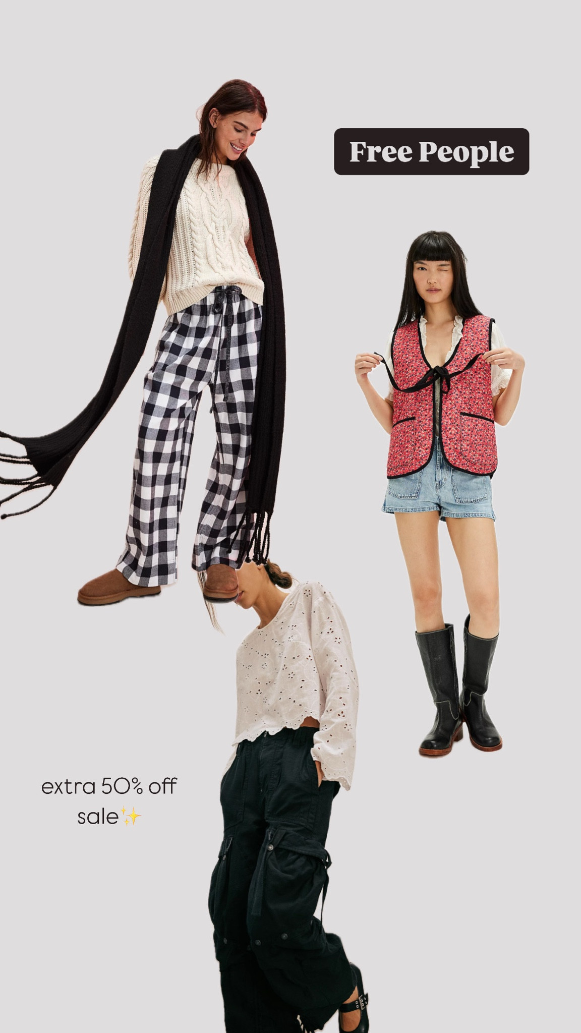 Free People Sale on Sale! Extra 50% off ✨