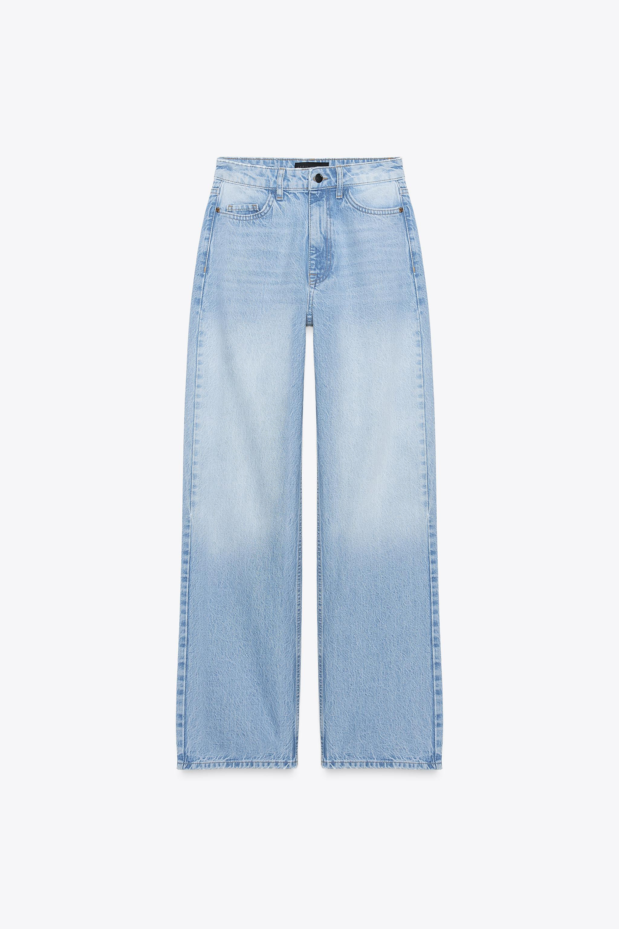 Z.04 FULL LENGTH HIGH WAIST JEANS | Zara US