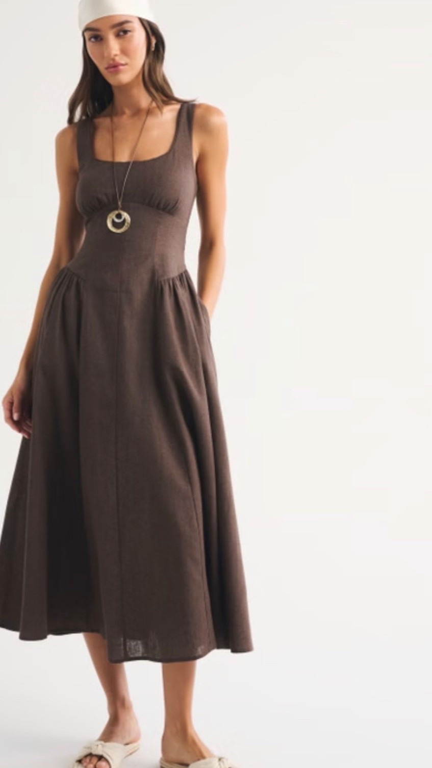 Brown dress 🤎 @abercrombie #abercrombie #summerdress

#LTKxAbercrombie #LTKSeasonal #LTKSaleAlert