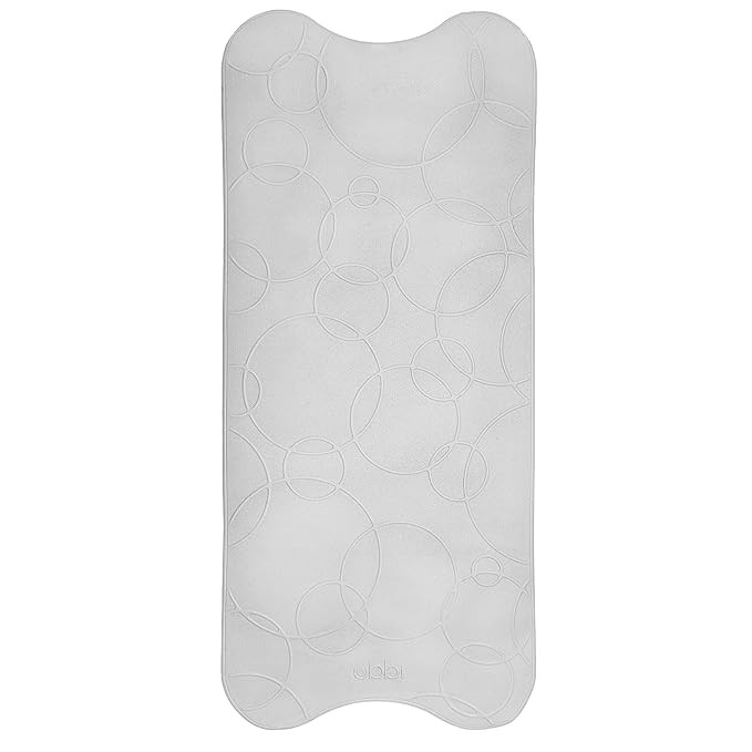Ubbi Cushioned Non-Slip Bath Mat for Baby, Powerful Suction Cups, Baby Bathtub Time Essentials, G... | Amazon (US)