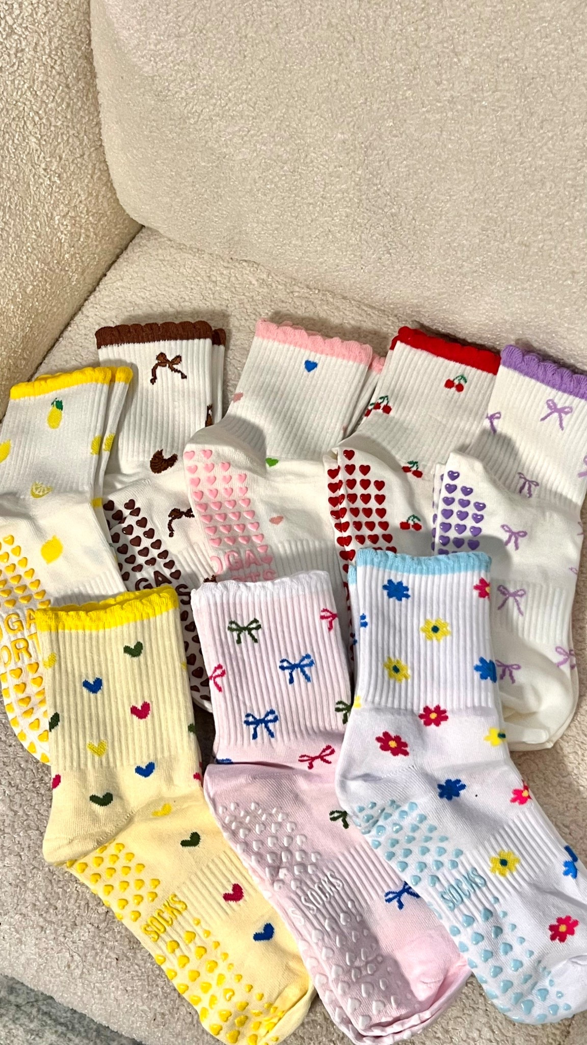 The cutest grip socks for Pilates or yoga! 🩷

#LTKmorningroutine #LTKselfcare #LTKfitnessgoals