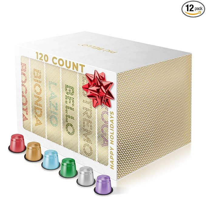 Piu Bello Espresso Coffee Pods – Variety Pack for Nespresso Original Machines – Light Roast, ... | Amazon (US)