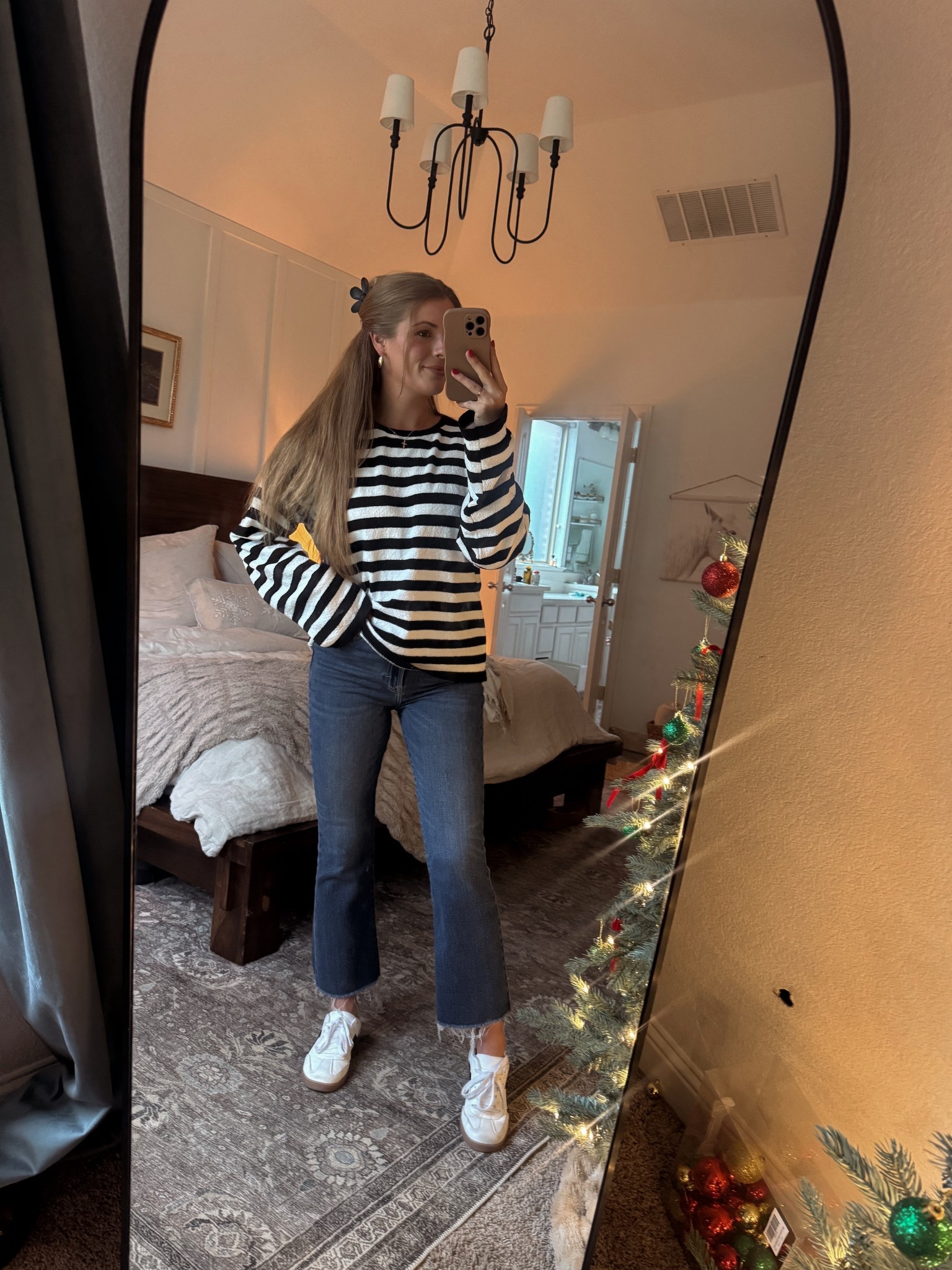 Carly Jean - jean’s and sweater! Wearing size 5 jeans and medium sweater 

#LTKGiftGuide #LTKmomlife