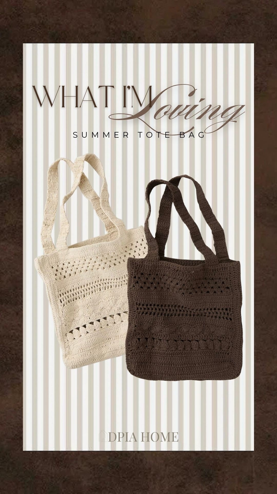 Having a hard time choosing which color? Get both! These affordable everyday woven tote bags are perfect for spring and summer. 🤎

#LTKSaleAlert #LTKvlog #LTKootd