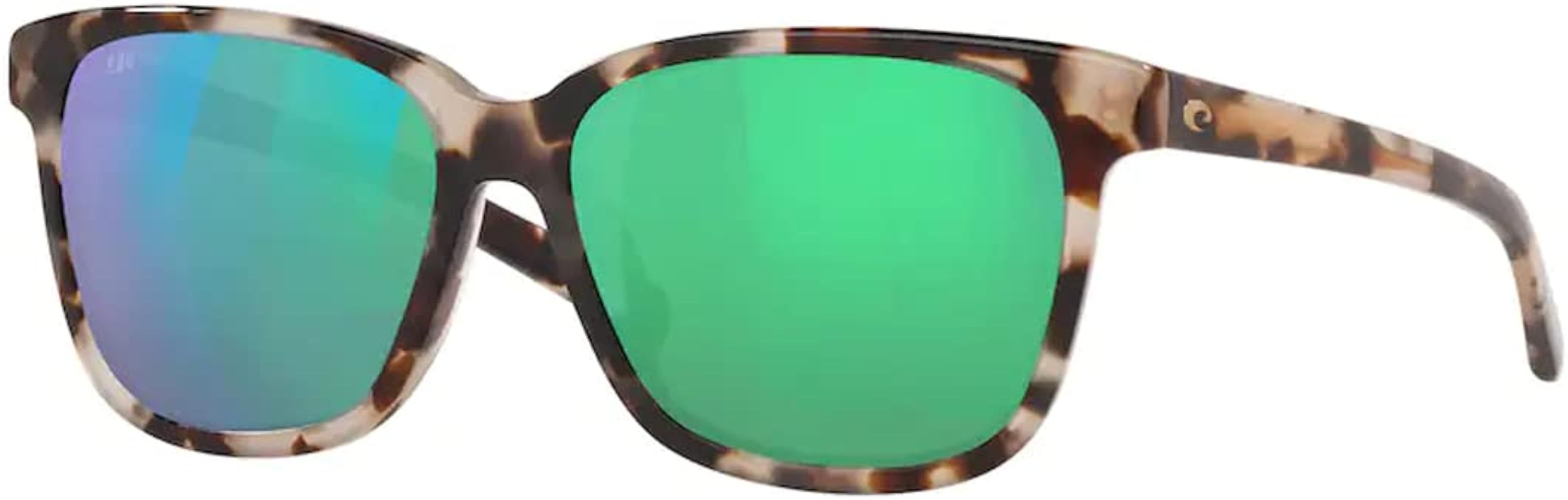 Costa Del Mar May 6S2009 Rectangle Sunglasses for Women + BUNDLE With Deisgner iWear Eyewear Kit | Amazon (US)