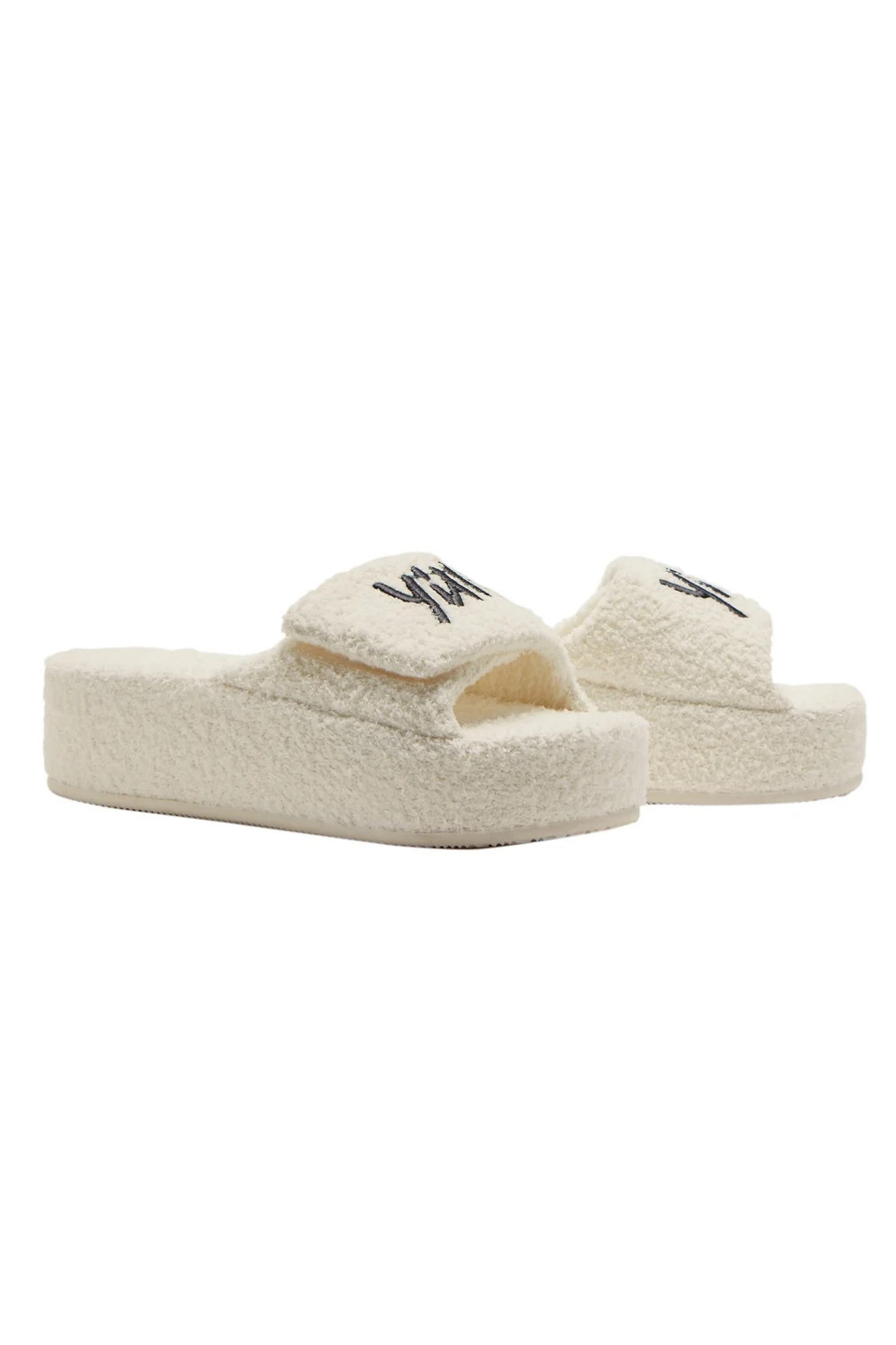 Pet Me Adjustable Velcro Platform Slides | Fabletics - North America