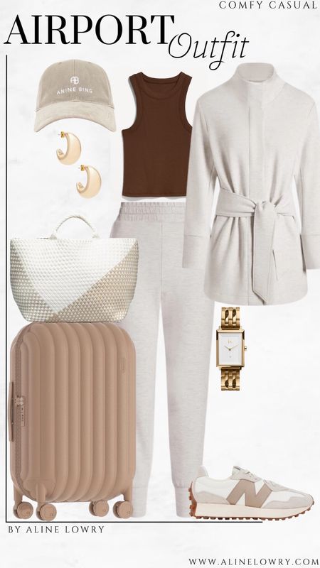 Airport outfit idea for the long holiday trips. Comfy and casual travel outfit.

#LTKstyletip #LTKtravel #LTKU