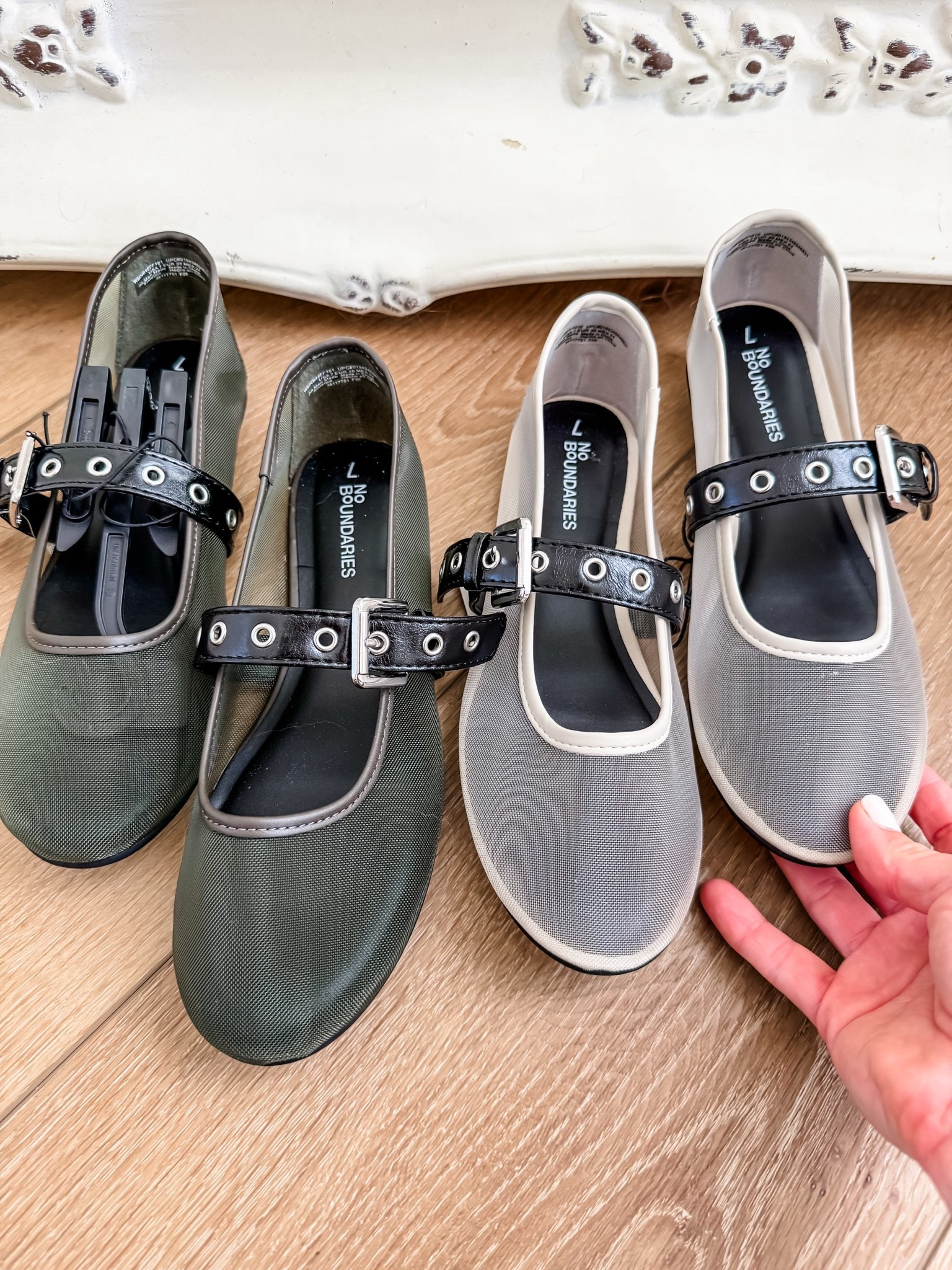 Mesh ballet flats TTS. Walmart fashion.

#LTKxWalmart