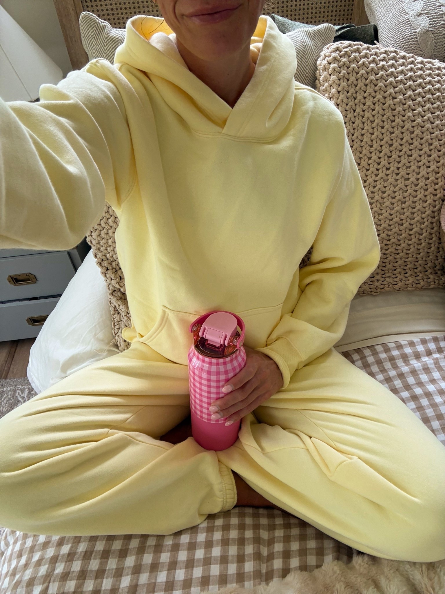 cozy lounge set I wore today as a toddler mom who is postpartum 
Tall sizes in joggers! Wearing medium tall in bottoms and medium in hoodie
Love this butter yellow color from @Aritzia


 

#LTKmomlife #LTKMothersDay #LTKootd