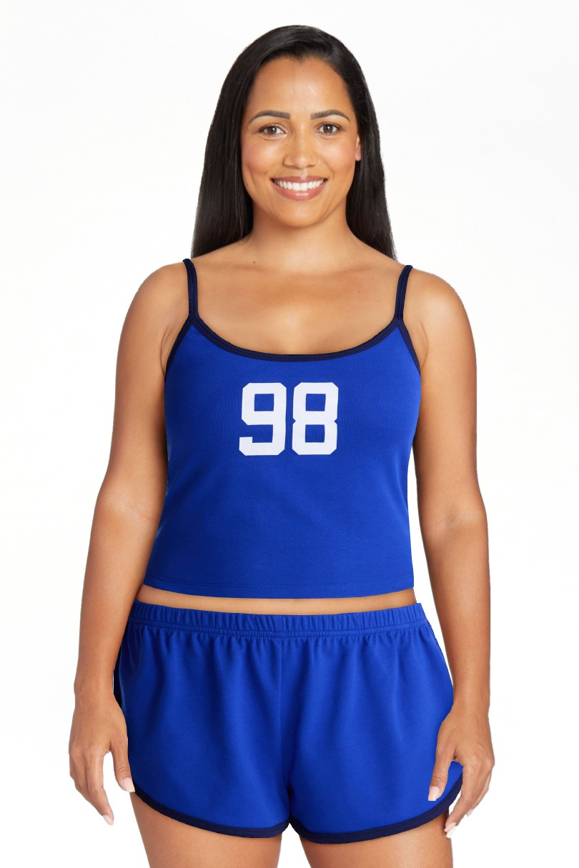 No Boundaries Sports Tank Top and Shorts Sleep Set, 2-Piece, Women's XS-XXL | Walmart (US)