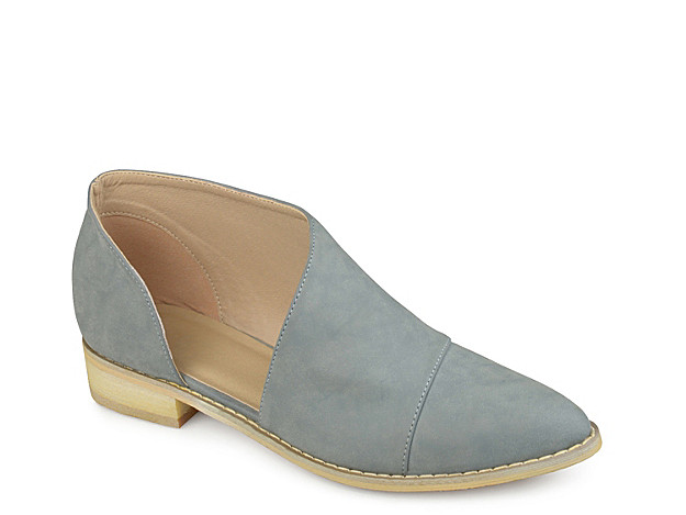 Journee Collection Quelin Flat - Women's - Blue | DSW