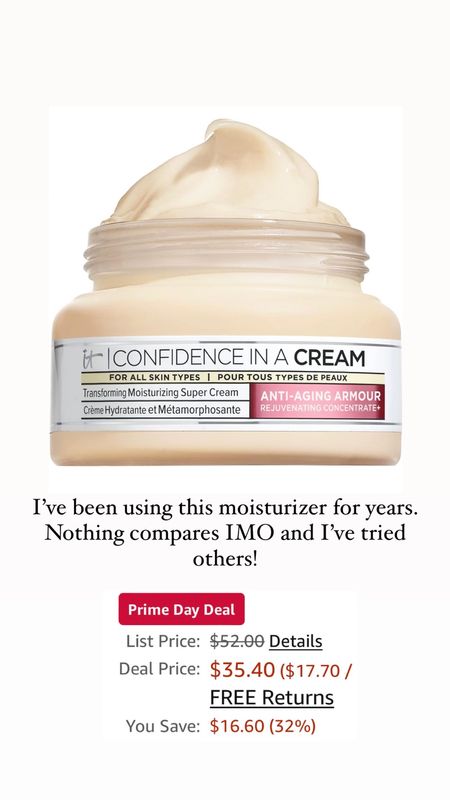 My favorite moisturizer and cleanser on sale! 

#LTKsalealert #LTKxPrimeDay #LTKbeauty