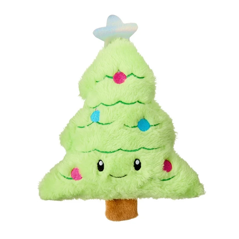Vibrant Life Plush Dog Toy with Squeaker, Christmas Tree - Walmart.com | Walmart (US)