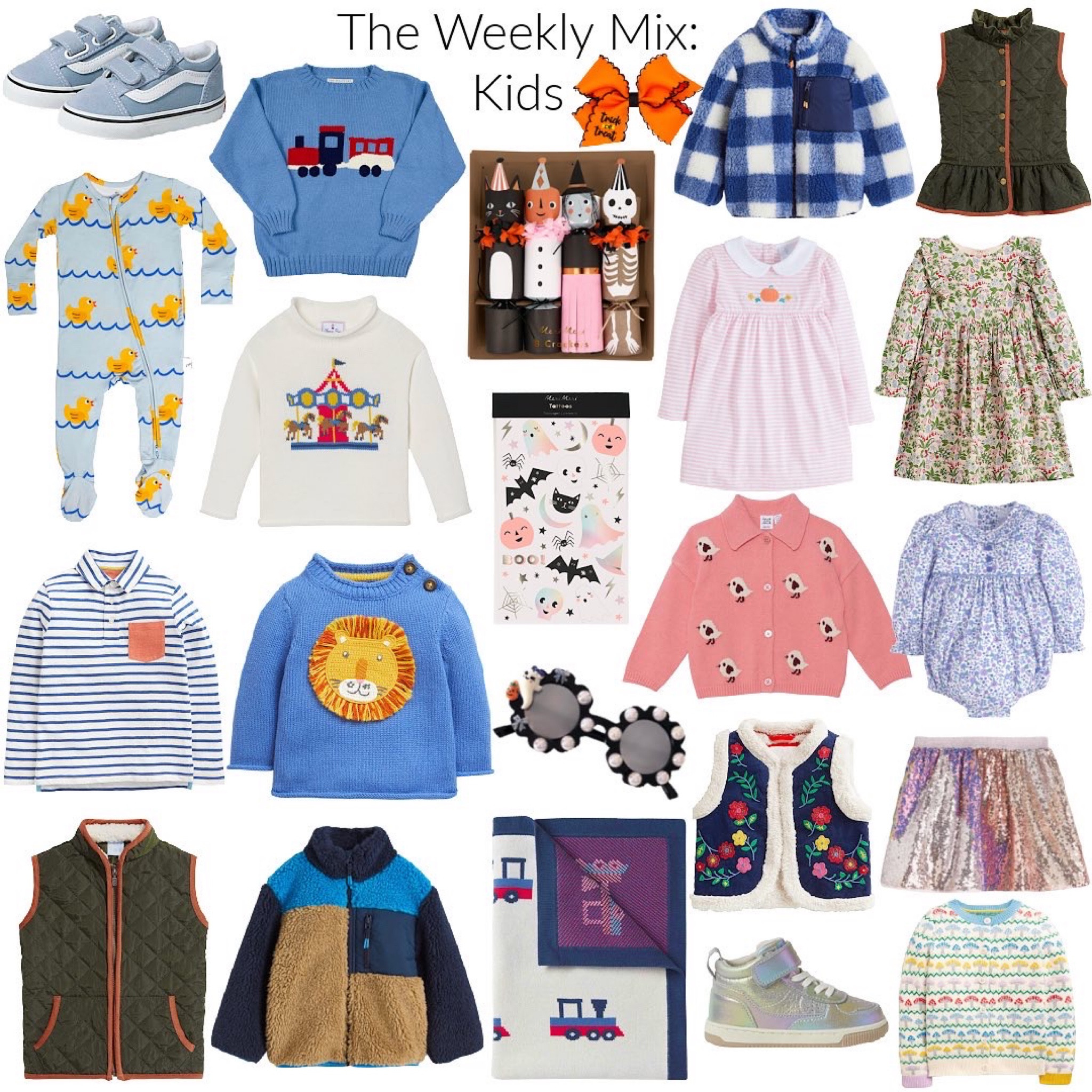 The Weekly Mix: Kids! Post 1.

#LTKstyletip #LTKkids #LTKSeasonal