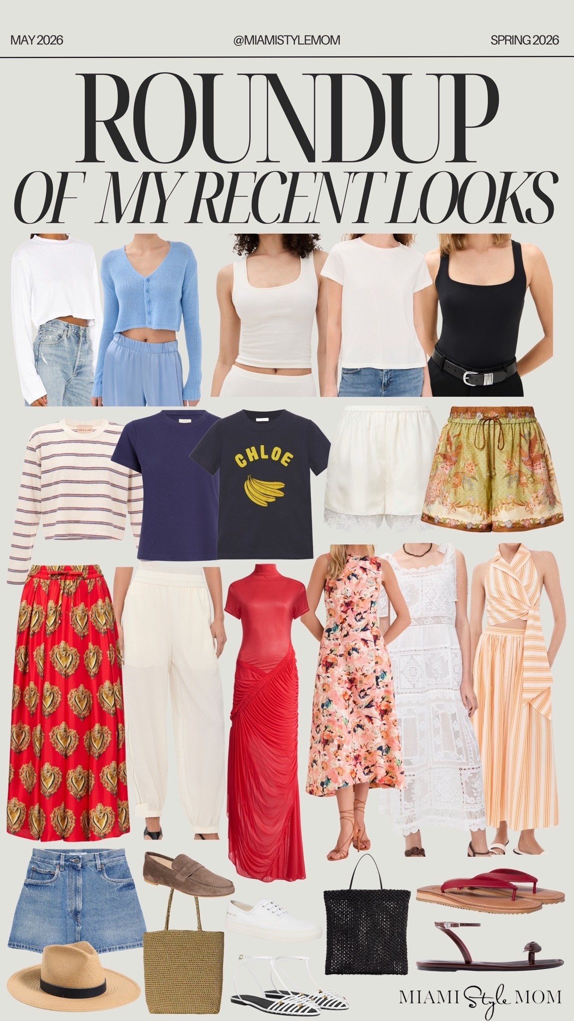 Roundup of my recent looks! 

Outfit inspo, outfit ideas, fashion, style, trend report, spring fashion, spring style, spring outfits, elevated basics, chic style, mom fashion, mom style, Miami, Miami fashion, Vacation look, resort wear, chic outfit

#LTKSeasonal #LTKootd