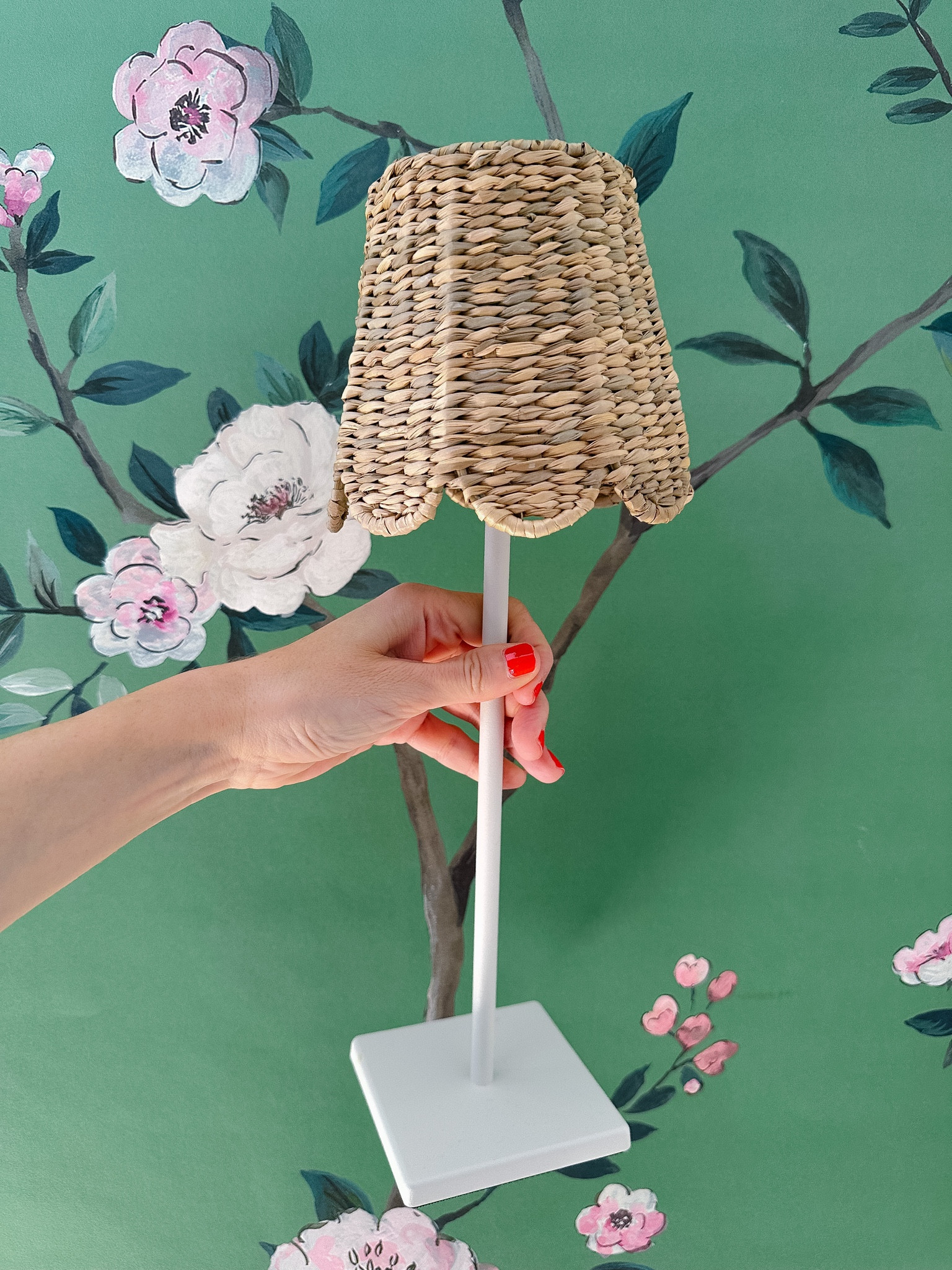 USB touch lamp and scalloped shade. Zaffrano lamp. Poldina lamp. 

#LTKhome