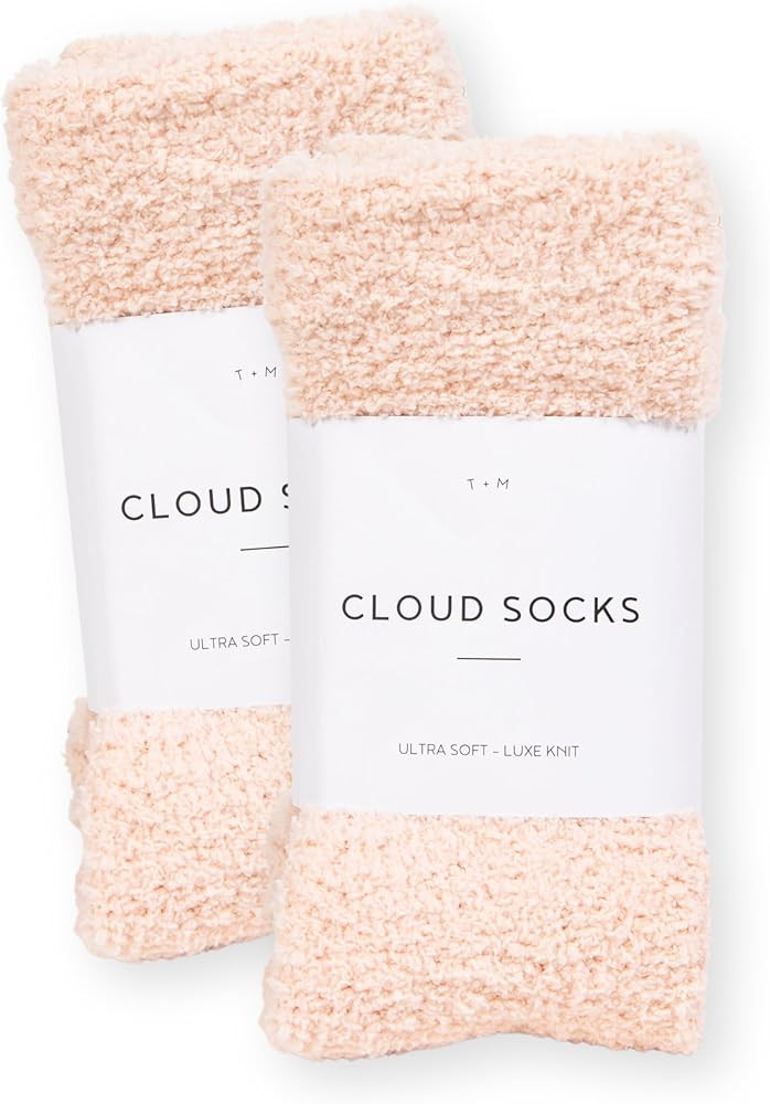 Unboxme Gifts Warm & Cozy Ultra-Luxe Cloud Sock for Women & Men - Super Soft Luxurious Fabric Sle... | Amazon (US)