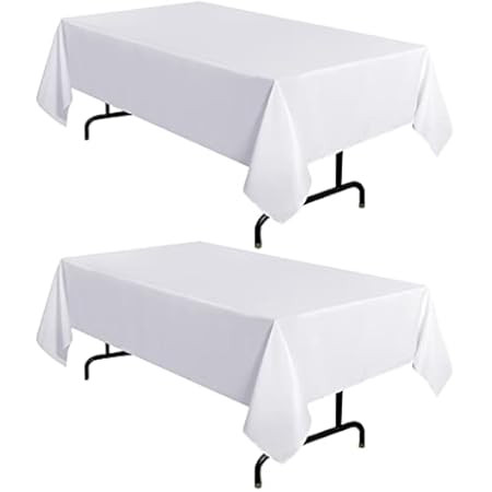 Fitable Rectangle 4 Feet Tablecloth 60x84 inch Tablecloth Stain and Wrinkle Resistant Washable Polye | Amazon (US)