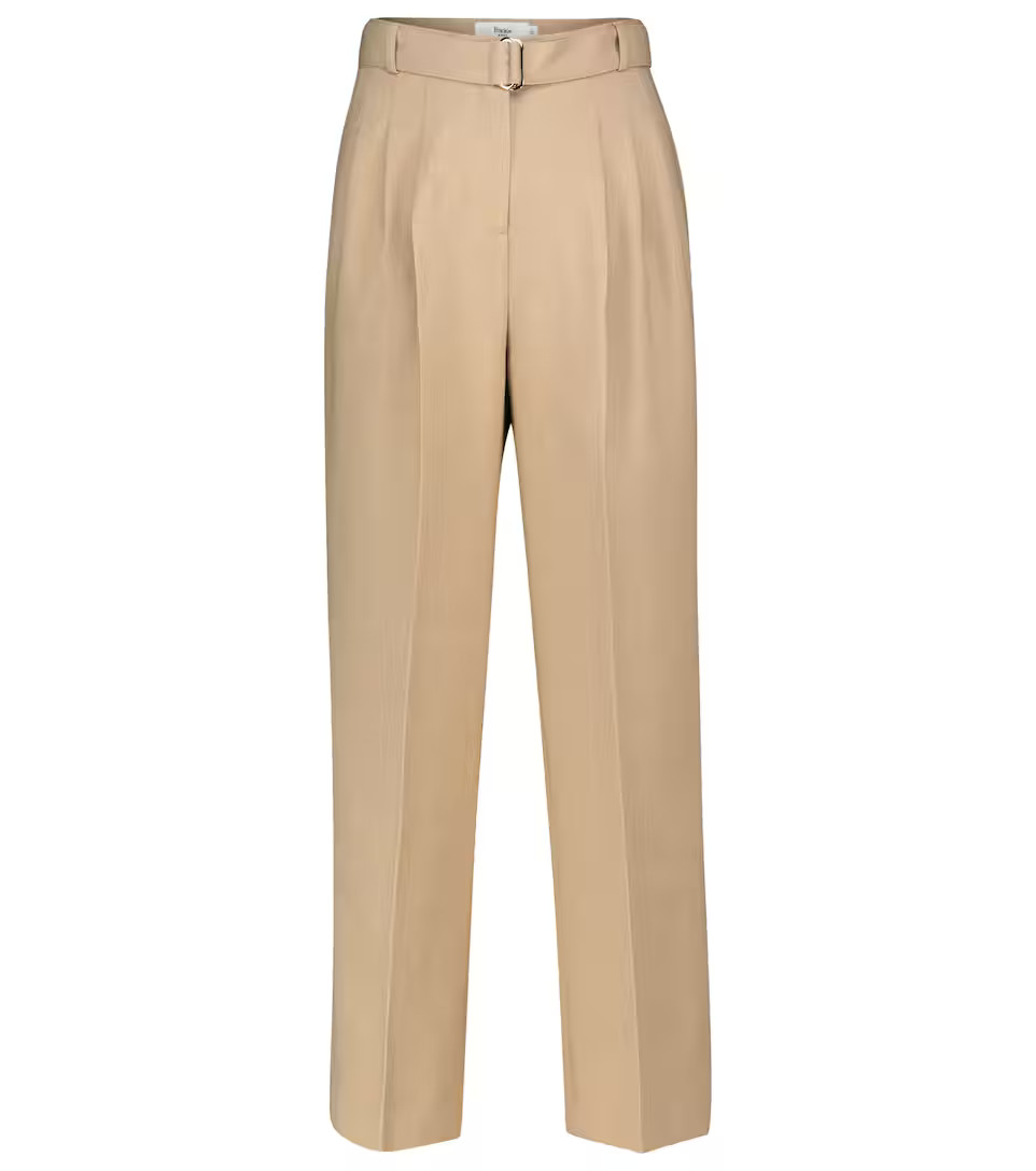 Belted straight pants | Mytheresa (INTL)