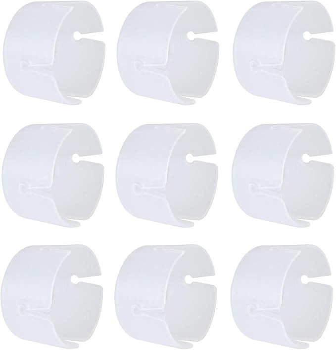 50PCS Balloon Ring Plastic Round Arch Clip Multi Function Buckle Flower For Balloon Stand Column ... | Amazon (US)