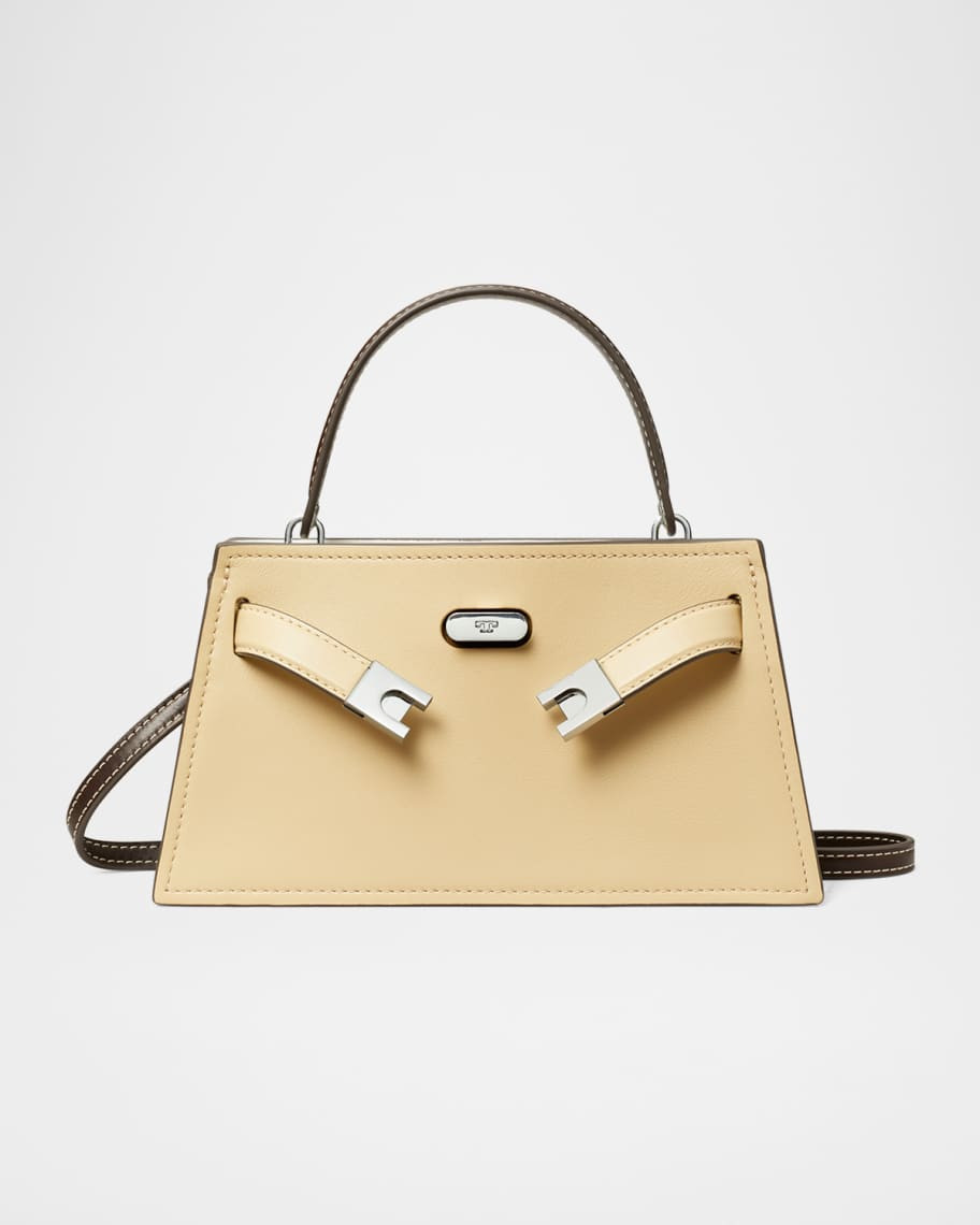 Mini Smooth Leather Top-Handle Bag | Neiman Marcus