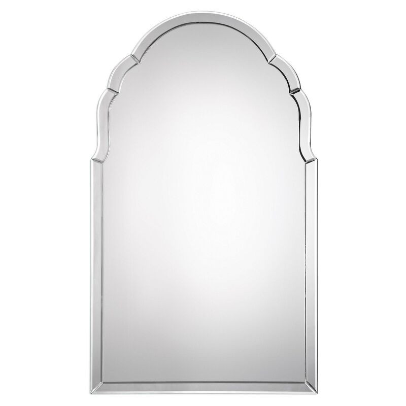 Tiana Wall Mirror, Mirrored | One Kings Lane