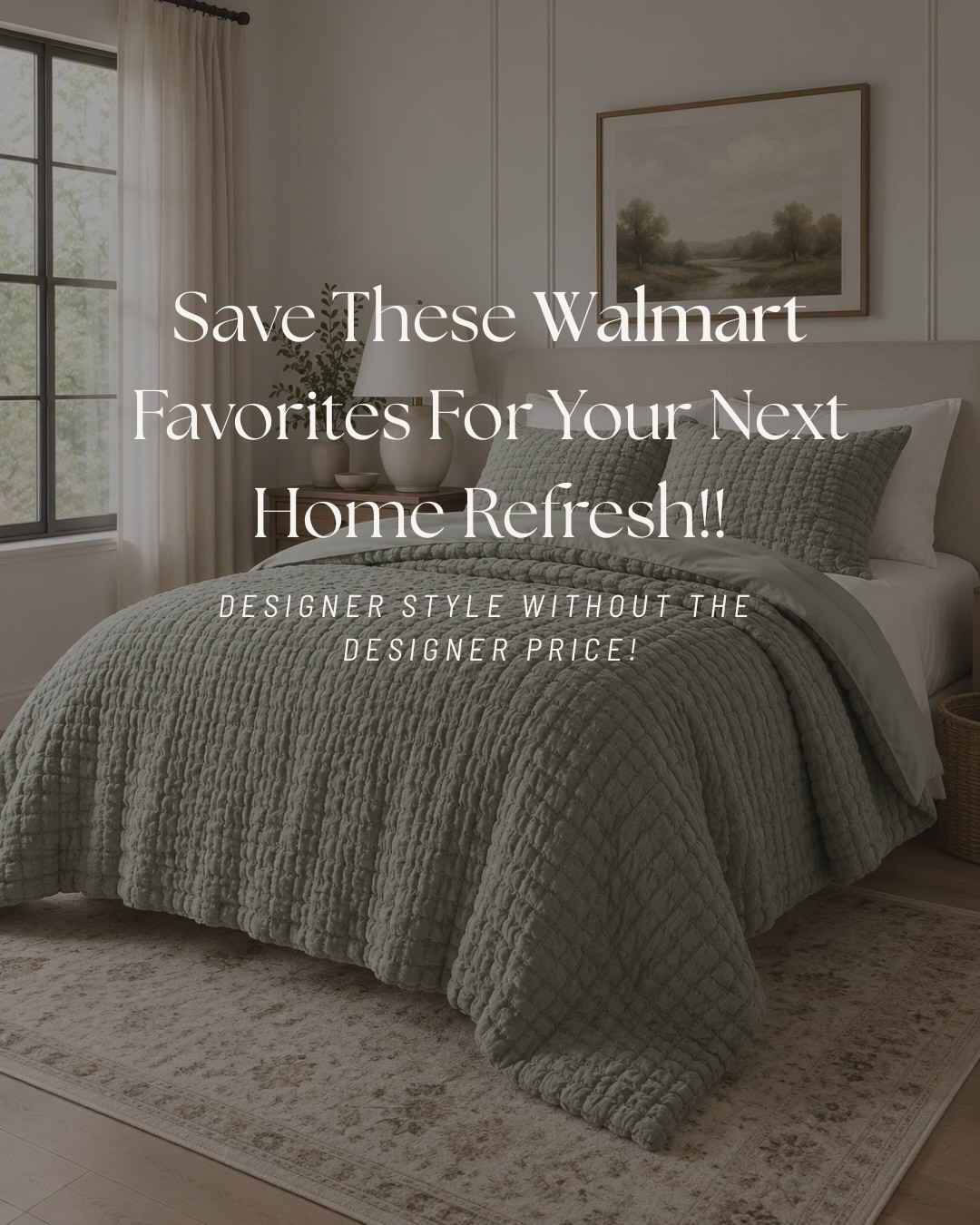 💬 Comment “REFRESH” and I’ll DM you all the links. Save these Walmart favorites for your next home refresh. 🤎 If you’ve been wanting to give your home that cozy, designer-inspired look without overspending, these are some of my favorite finds right now. From timeless furniture to beautiful decor that looks far more expensive than it is, these pieces make it easy to create a warm, elevated home on a budget. 🔗Everything linked in my Walmart Storefront! https://walmrt.us/4x7TD0G #WalmartHome #HomeRefresh #AffordableHomeDecor #NeutralHomeDecor Walmart home decor, affordable home decor, home refresh, Studio McGee style, neutral home decor, designer home finds, Walmart furniture